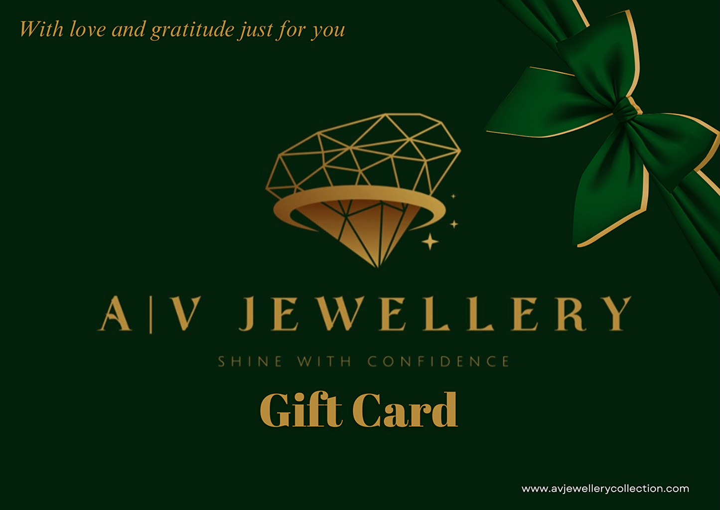AV Jewellery Gift Card