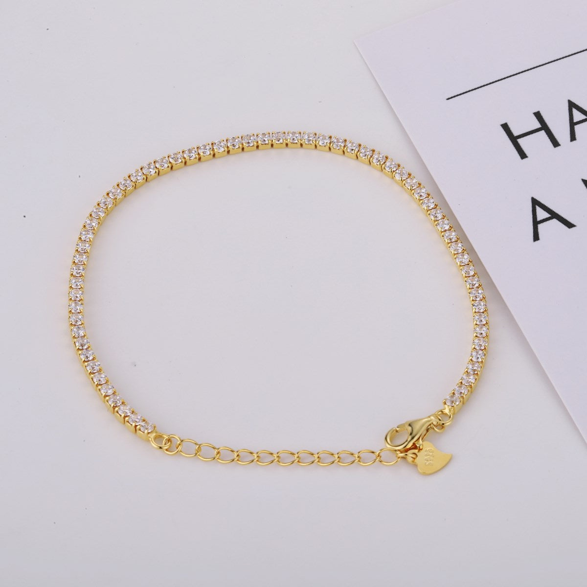 Golden Glow Diamond Bracelet