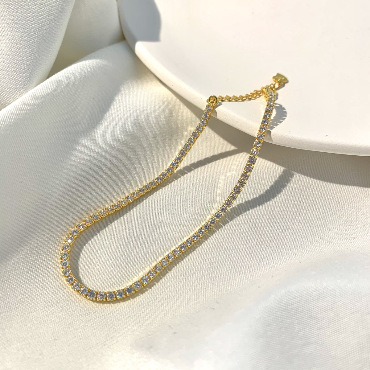 Golden Glow Diamond Bracelet