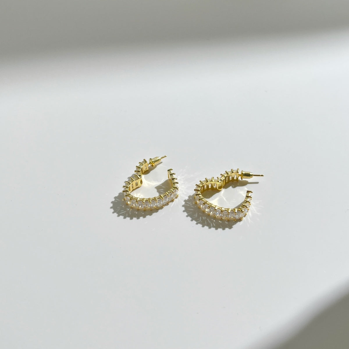 Heartshine Gold Earrings