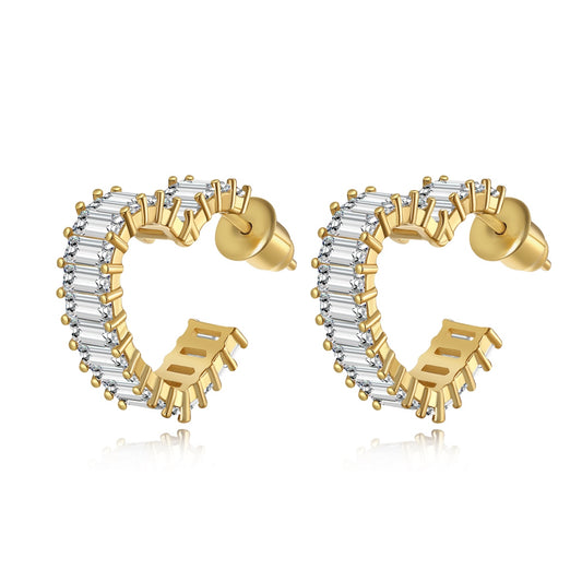 Heartshine Gold Earrings