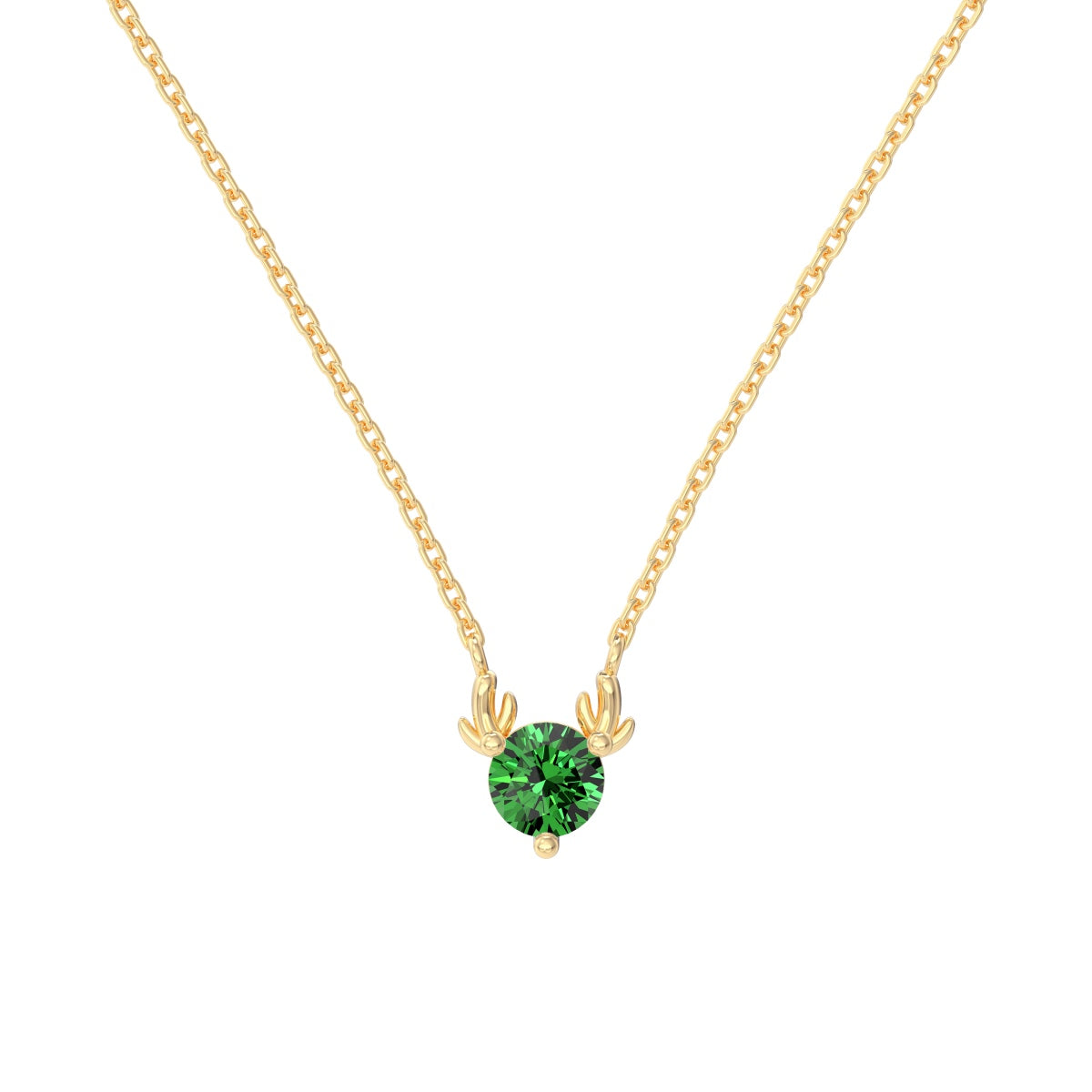 Green Crystal Necklace