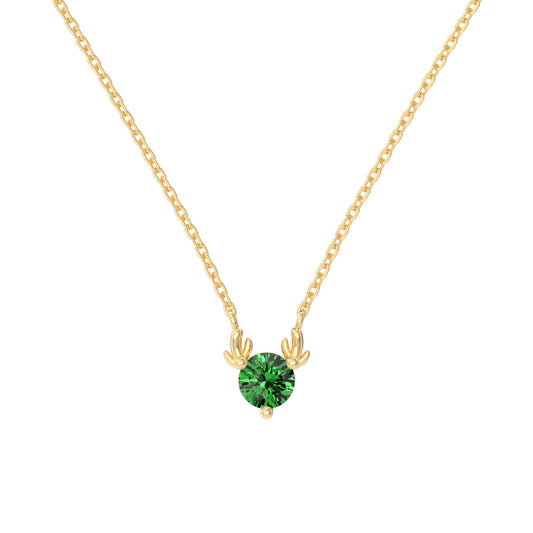 Green Crystal Necklace