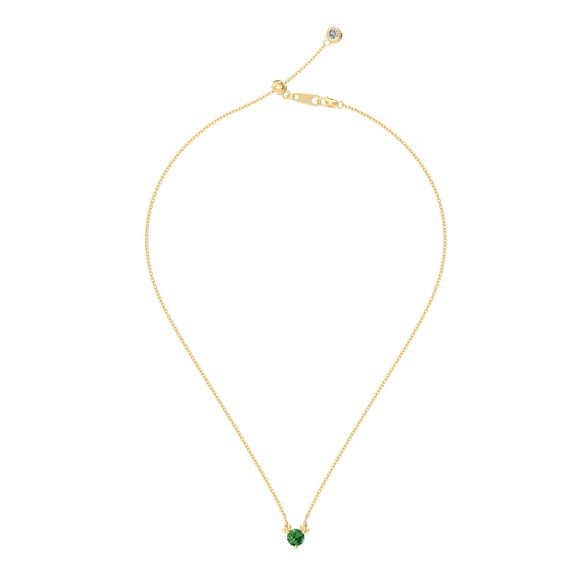 Green Crystal Necklace