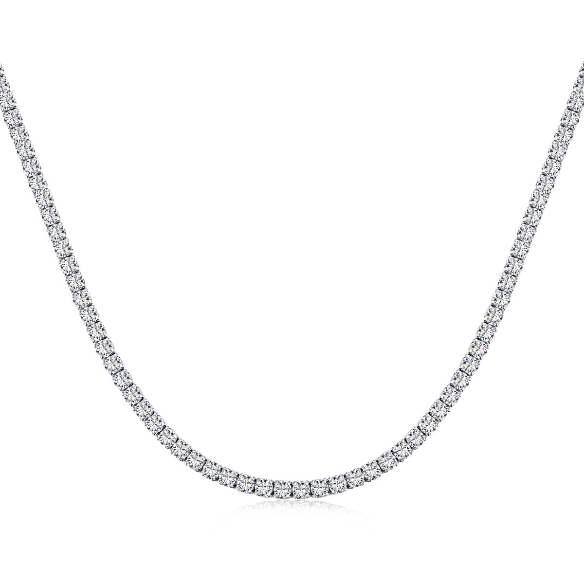 Dazzling Diamond-Accented Choker Necklace