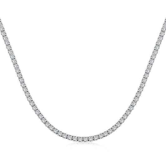 Dazzling Diamond-Accented Choker Necklace